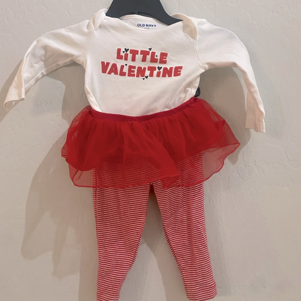 Valentines Day Set Infant Size 6-12 Months